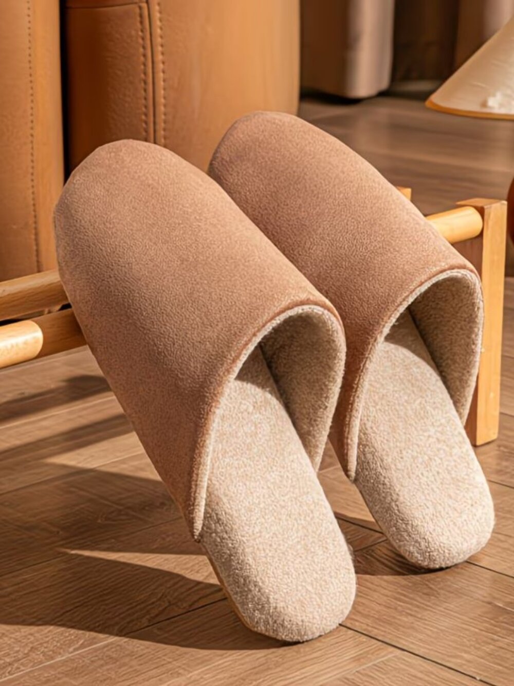 Men's Casual Soft & Comfy Japanese-Style Indoor Noiseless Slippers Sz US9.5/10
